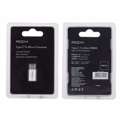 Adaptador MICRO p/ TIPO-C da ROCK - Imagem 4