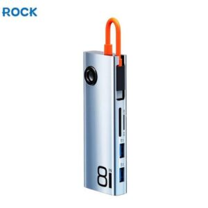 Hub Adaptador Multifuncional 100W 8 em 1 - TR32 da ROCK